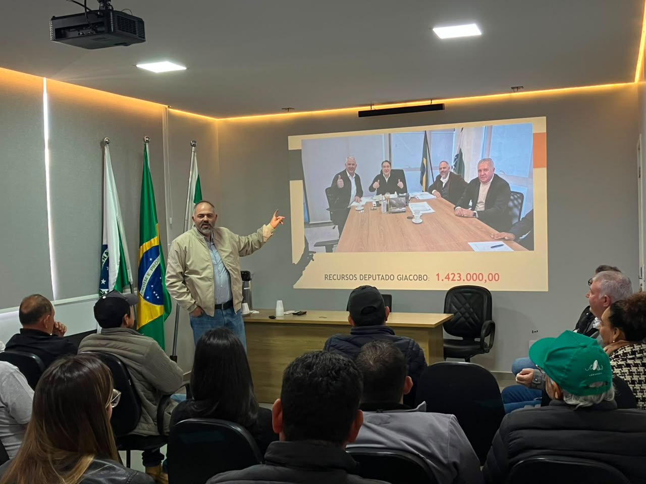 Reuniões nos municípios 